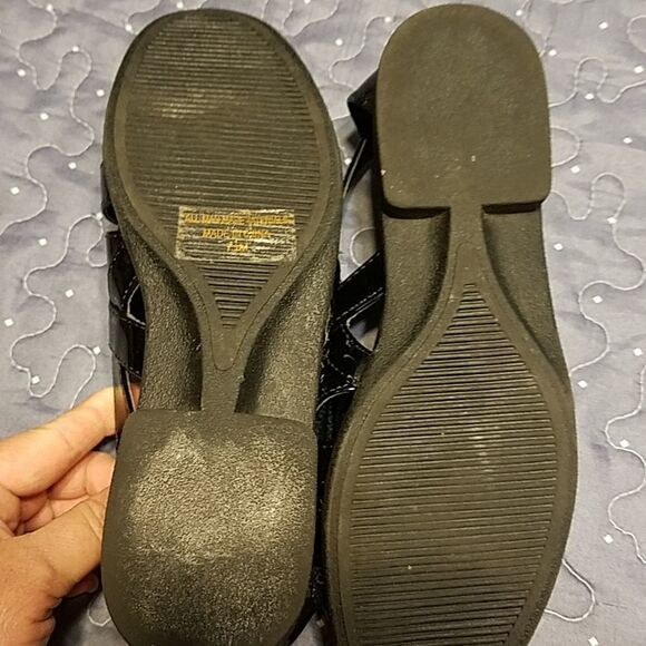 Classique black shoes size 7.5 - Picture 6 of 7